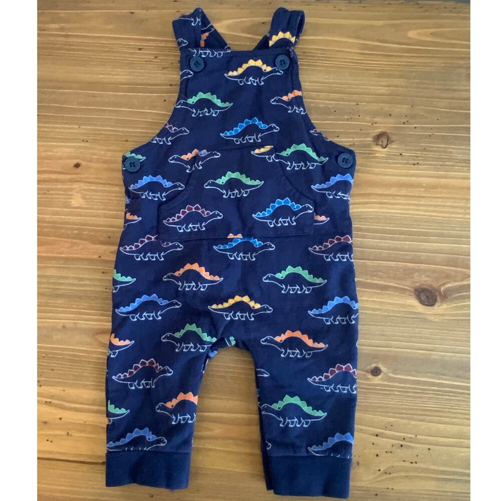 Jojo Maman Bebe Dinosaur Overalls size 3-6‎ mo